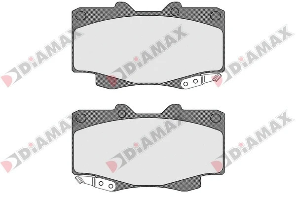 Brake Pad Set, disc brake (N09591)