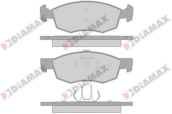 Brake Pad Set, disc brake (N09160)