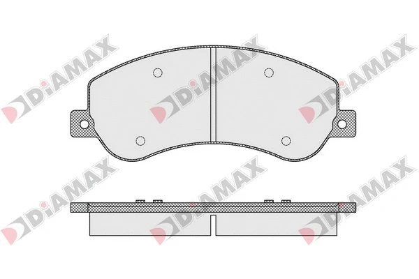 Brake Pad Set, disc brake (N09540)