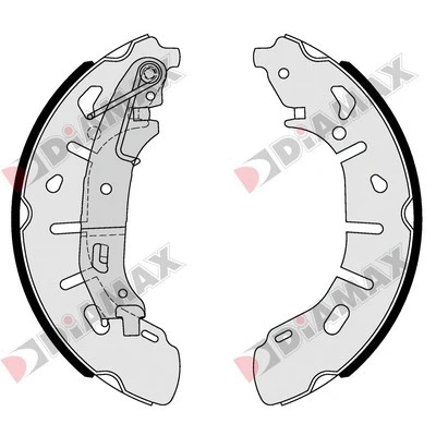 Brake Shoe Set (N01171)