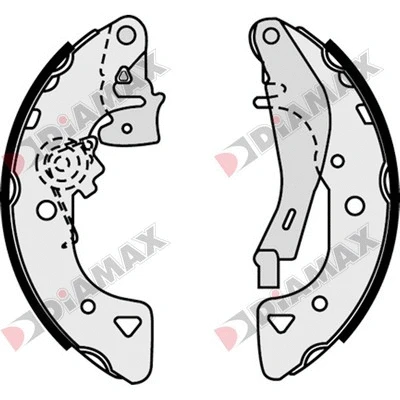 Brake Shoe Set (N01101)