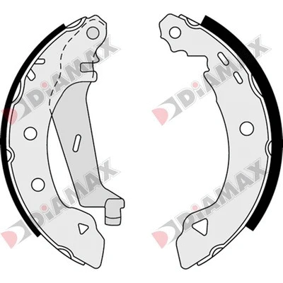 Brake Shoe Set (N01088)