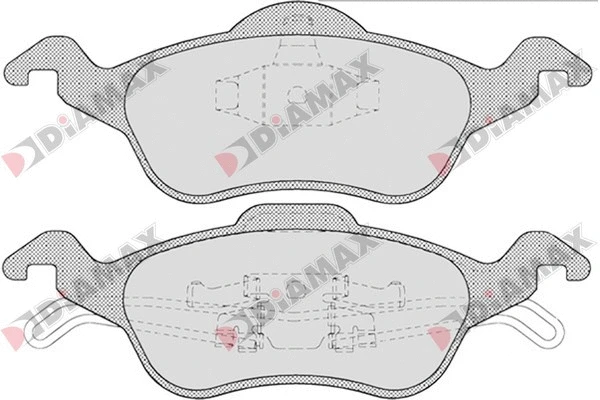 Brake Pad Set, disc brake (N09212)