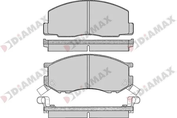 Brake Pad Set, disc brake (N09737)