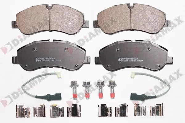 Brake Pad Set, disc brake (N09676A)