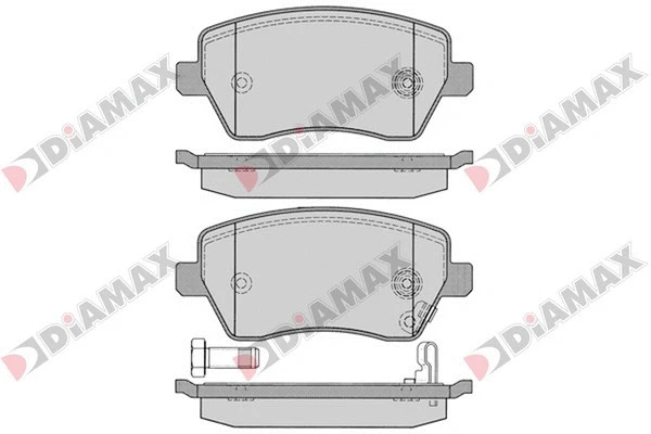 Brake Pad Set, disc brake (N09236)