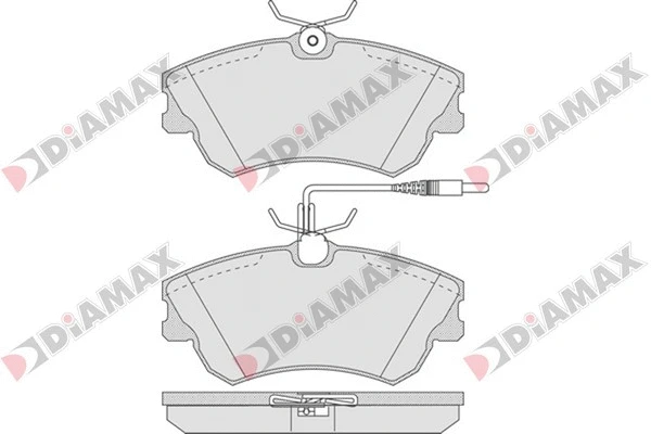 Brake Pad Set, disc brake (N09115)