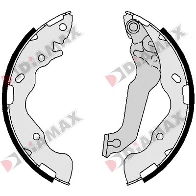 Brake Shoe Set (N01166)