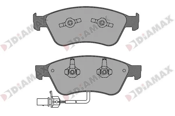 Brake Pad Set, disc brake (N09666)