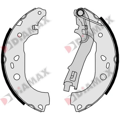 Brake Shoe Set (N01357)