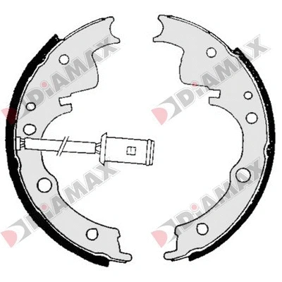 Brake Shoe Set (N01082)