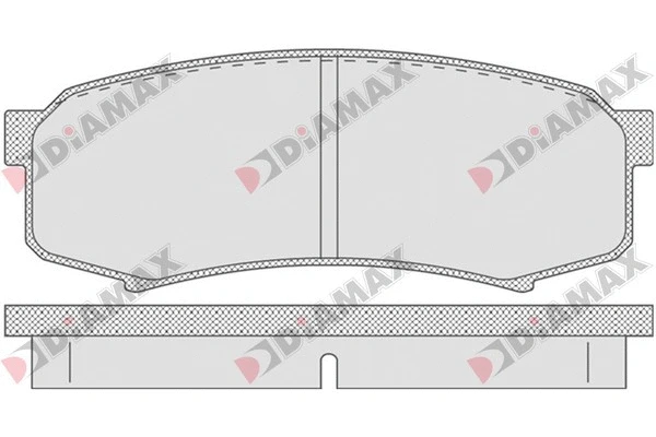 Brake Pad Set, disc brake (N09624)