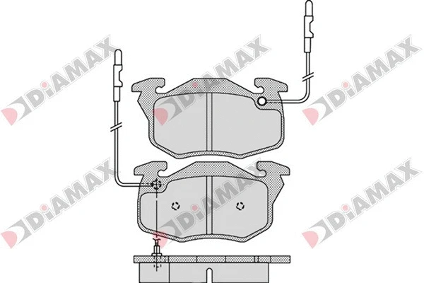 Brake Pad Set, disc brake (N09327)