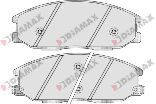 Brake Pad Set, disc brake (N09695)