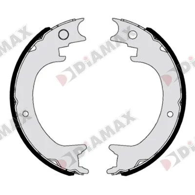 Brake Shoe Set, parking brake (N01422)