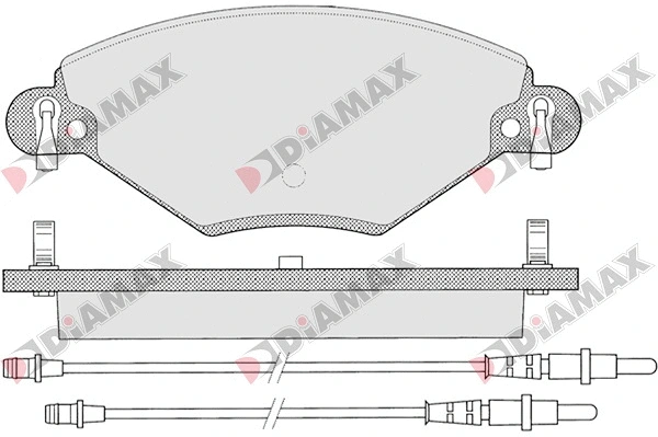 Brake Pad Set, disc brake (N09016)