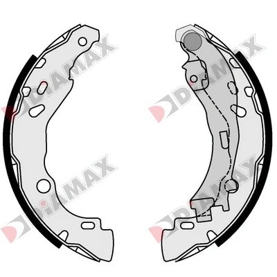Brake Shoe Set (N01081)