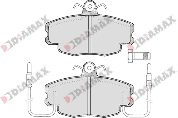 Brake Pad Set, disc brake (N09010)