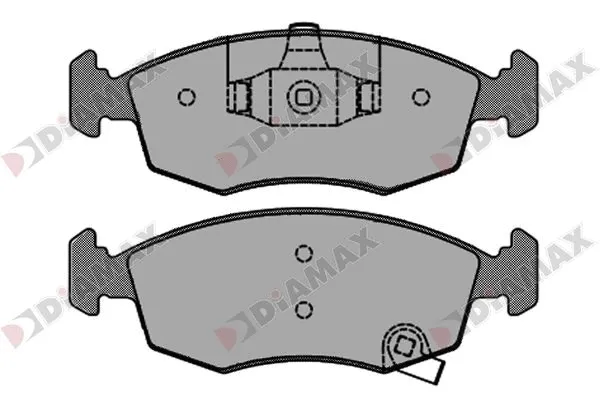 Brake Pad Set, disc brake (N09282)