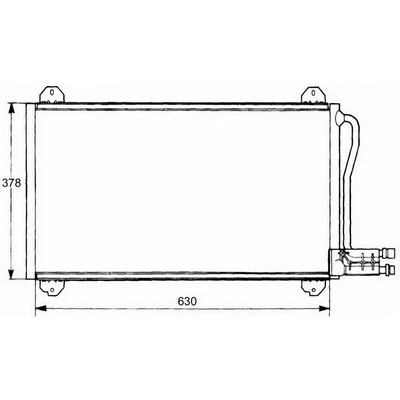 Condenser, air conditioning (11.5096)