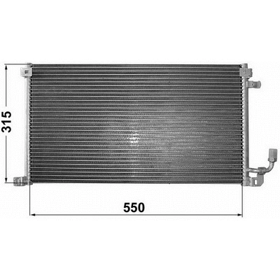 Condenser, air conditioning (11.5110)