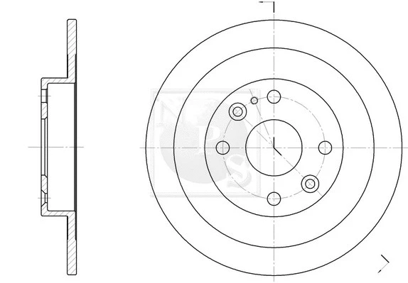 Brake Disc (M331A08)