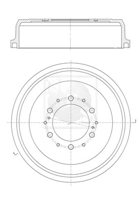 Brake Drum (T340A07)