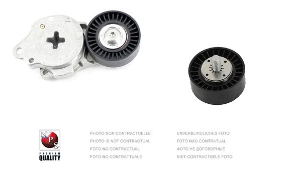 Tensioner Pulley, V-ribbed belt (T110A15)