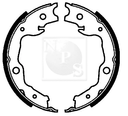 Brake Shoe Set (N350N14)