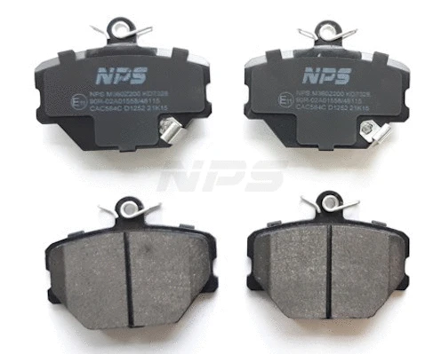 Brake Pad Set, disc brake (M360Z200)