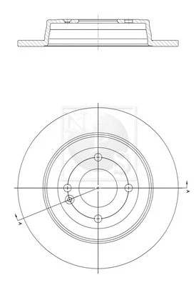 Brake Disc (K331A12)