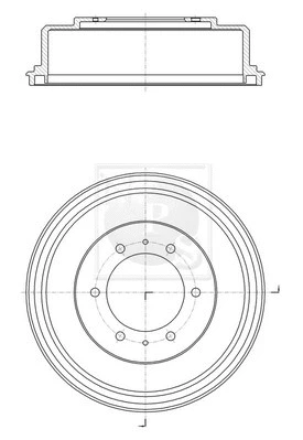 Brake Drum (M340I04)