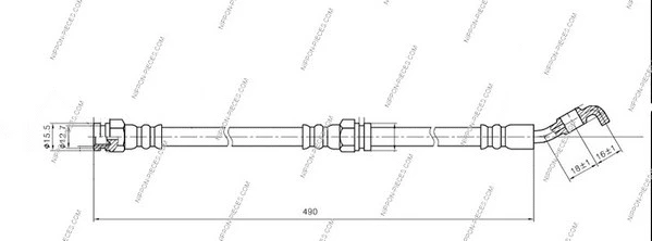 Brake Hose (M370A78)