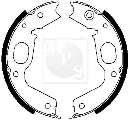 Brake Shoe Set (M350I13A)