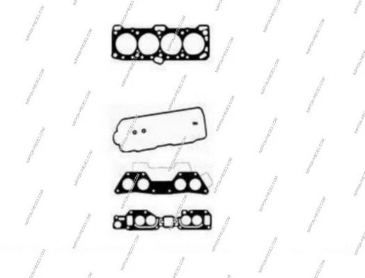 Gasket Kit, cylinder head (H124I13)