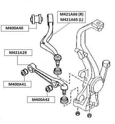 Control/Trailing Arm, wheel suspension