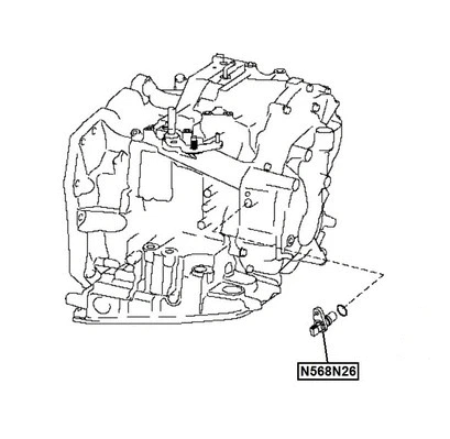 Sensor, wheel speed