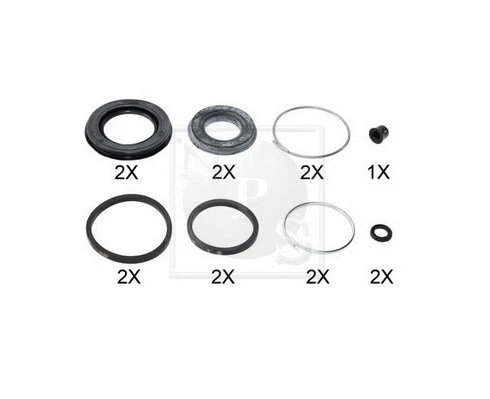 Repair Kit, brake caliper (T382A43)
