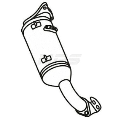 Soot/Particulate Filter, exhaust system (S435U01)