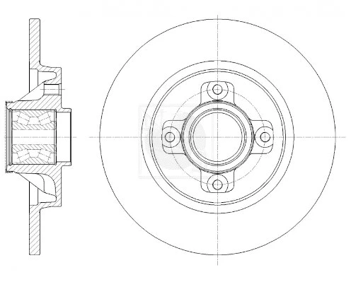 Brake Disc (P331A04)
