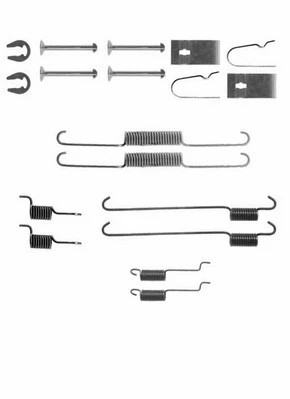 Accessory Kit, brake shoes (S351I15)