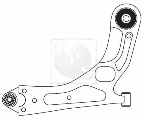 Control/Trailing Arm, wheel suspension (D421O25)