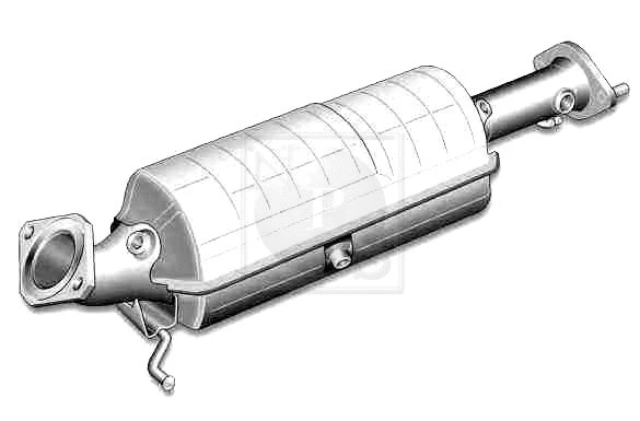 Soot/Particulate Filter, exhaust system (M435A02)