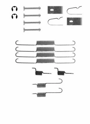 Accessory Kit, brake shoes (M351A05)