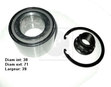 Wheel Bearing Kit (T470A14)