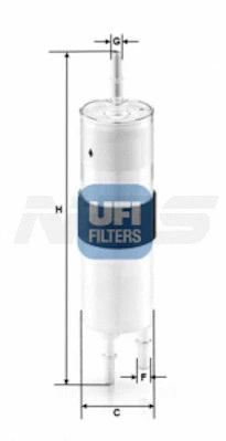 Fuel Filter (B133W01)