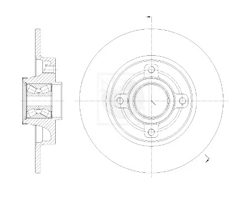 Brake Disc (P331A01)