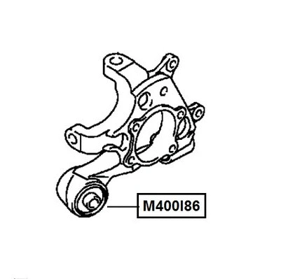 Mounting, control/trailing arm