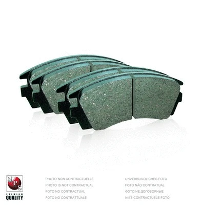 Brake Pad Set, disc brake (F360T200)