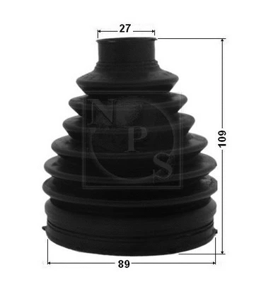 Bellow Kit, drive shaft (K282A12)